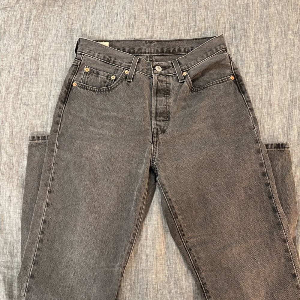 Levi's Classic Gray Denim Jeans